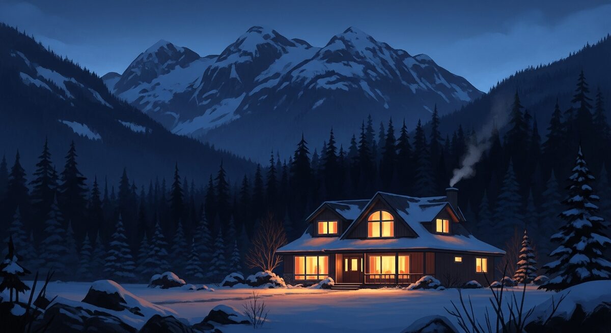 A cared-for Northern BC home below snow-capped mountains, ready for every season